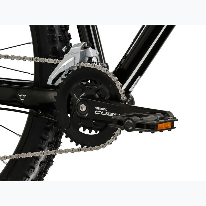 Bicicletta da montagna KROSS Hexagon 5.0 27.5" black/silver/gloss 9