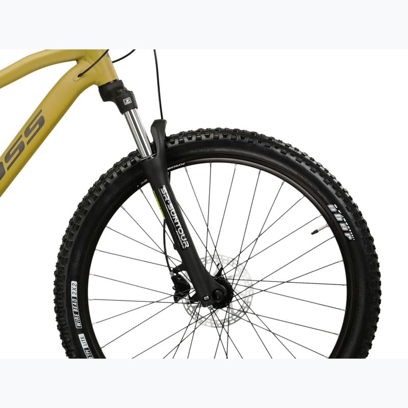 Bicicletta da montagna KROSS Hexagon 4.0 27,5" brown/dark grey/matte 6