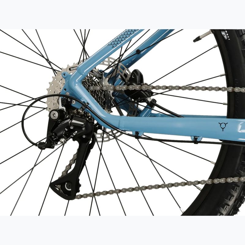 Bicicletta da montagna KROSS Hexagon 4.0 27,5" blue/black/gloss 8