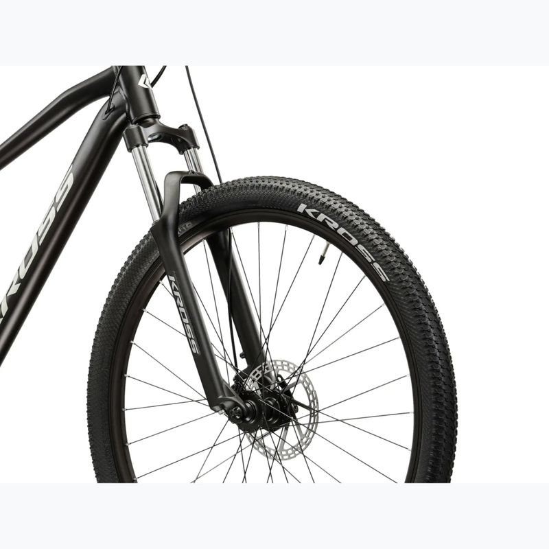 Bicicletta da montagna KROSS Hexagon 3.0 29" black/silver/matte 5