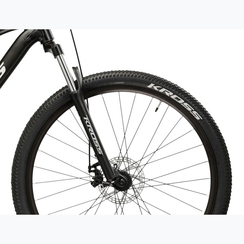 Bicicletta da montagna KROSS Hexagon 3.0 29" black/silver/matte 6