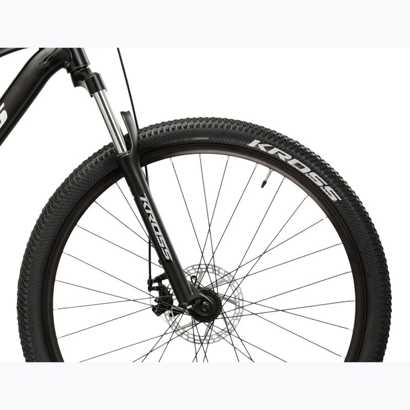 Bicicletta da montagna KROSS Hexagon 3.0 27,5" black/silver/matte 6