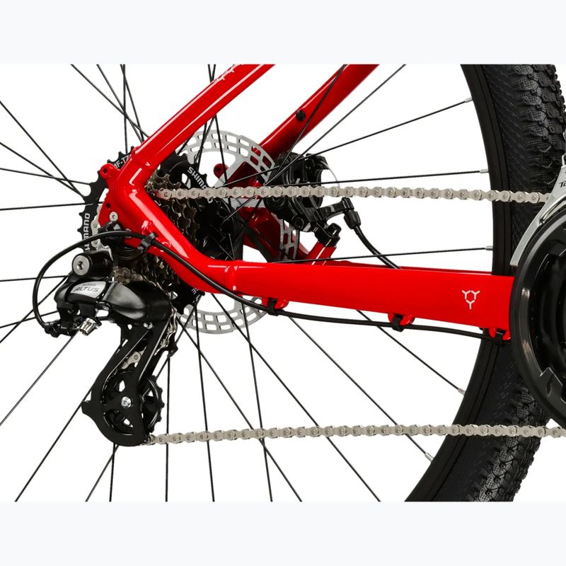 Bicicletta da montagna KROSS Hexagon 2.0 27,5" red/grey/gloss 8