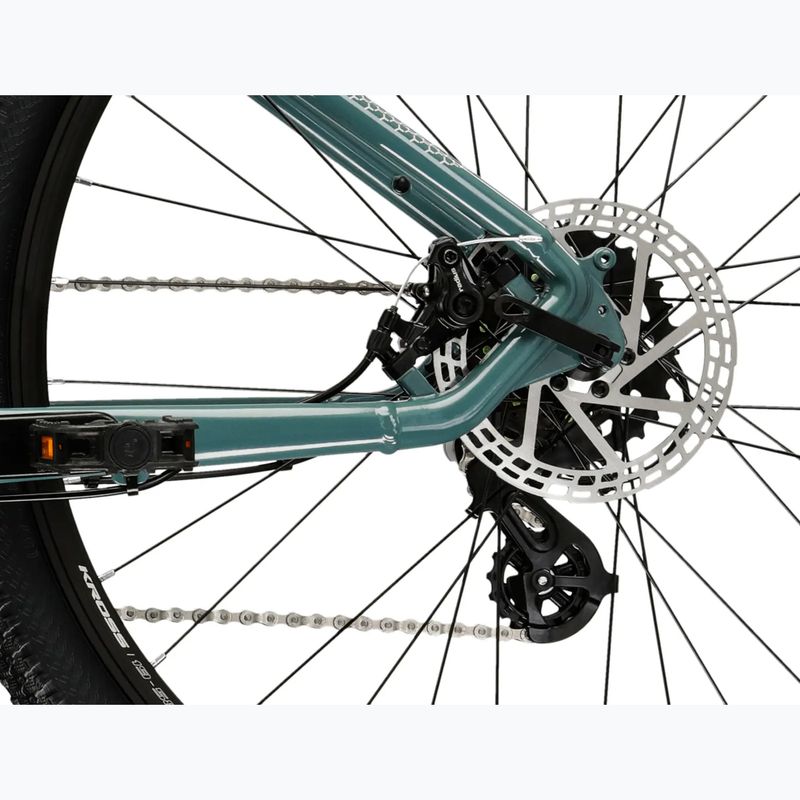 Bicicletta da montagna KROSS Hexagon 2.0 27,5" green/silver/gloss 11