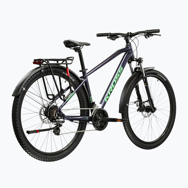 Bicicletta da montagna KROSS Hexagon 2.0 EQ 29" navy/green/gloss 3