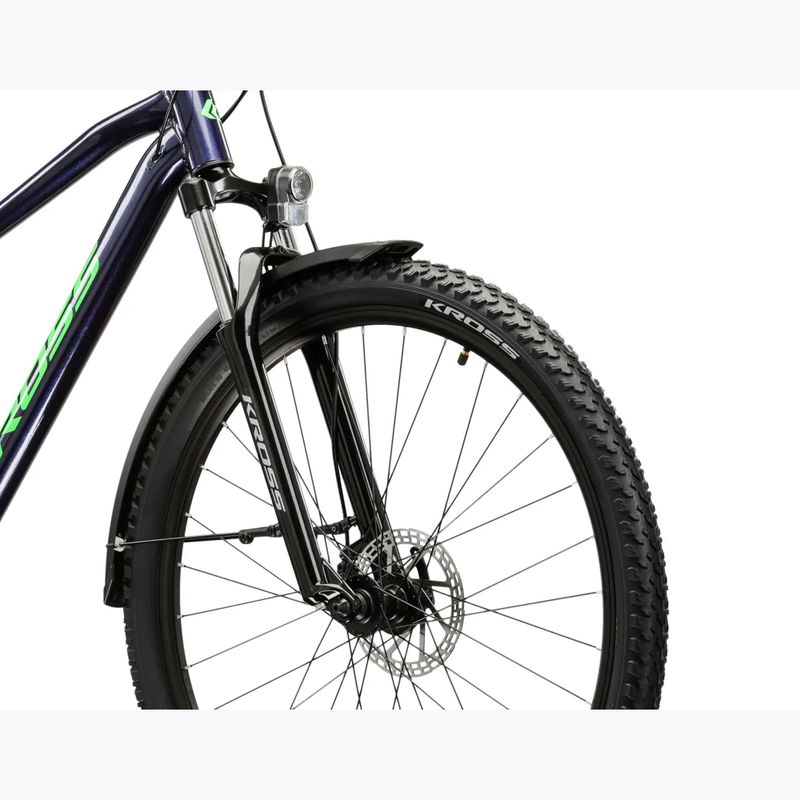 Bicicletta da montagna KROSS Hexagon 2.0 EQ 29" navy/green/gloss 5