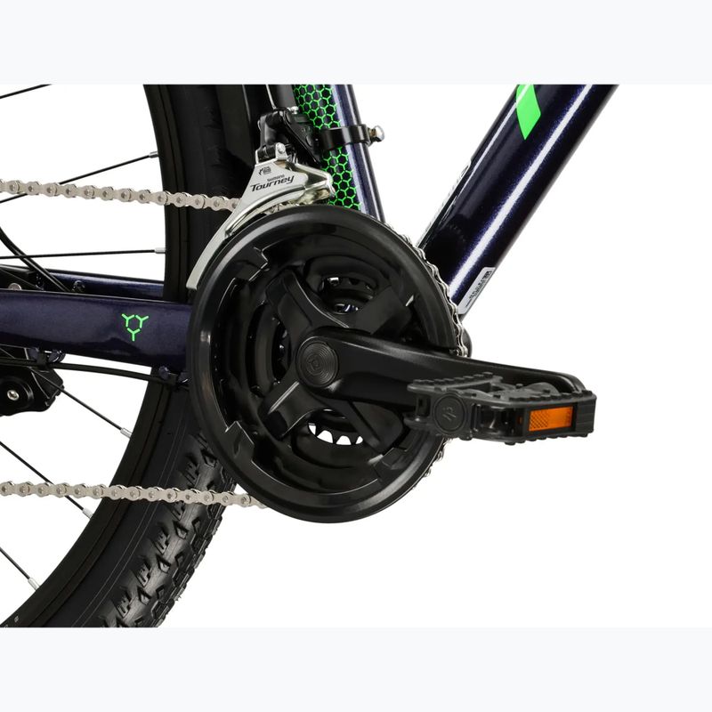 Bicicletta da montagna KROSS Hexagon 2.0 EQ 29" navy/green/gloss 9