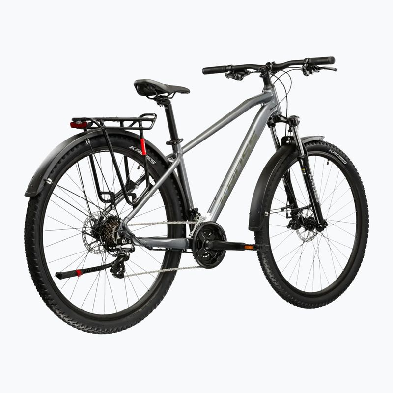 Bicicletta da montagna KROSS Hexagon 2.0 EQ 27,5" grey/dark grey/gloss 3