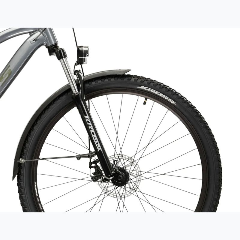 Bicicletta da montagna KROSS Hexagon 2.0 EQ 27,5" grey/dark grey/gloss 6