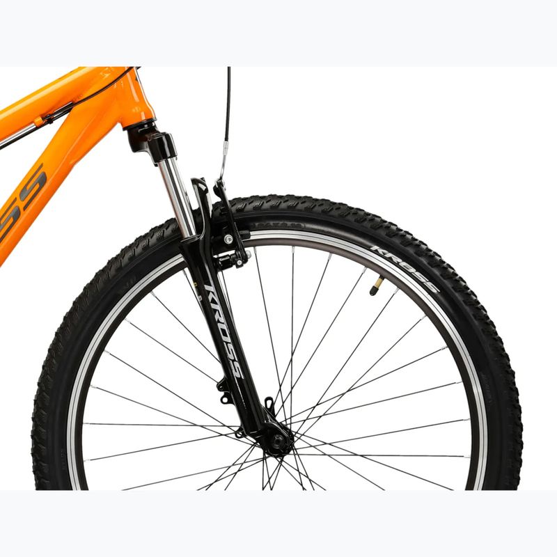 Bicicletta da montagna KROSS Hexagon 1.0 26" orange/graphite/gloss 6