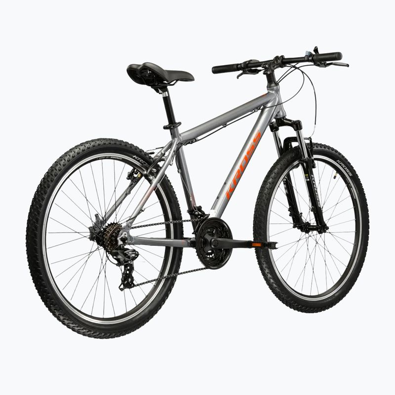 Bicicletta da montagna KROSS Hexagon 1.0 26" graphite/orange/gloss 3