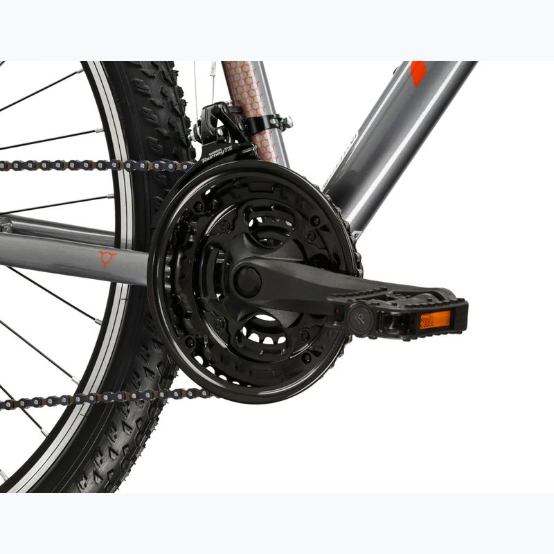 Bicicletta da montagna KROSS Hexagon 1.0 26" graphite/orange/gloss 8