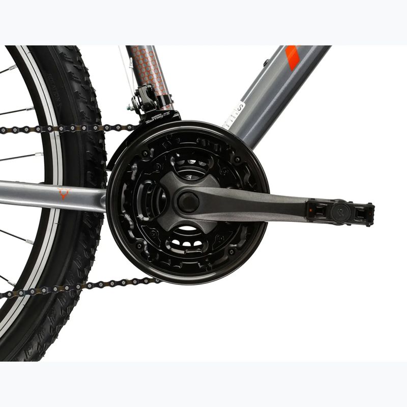 Bicicletta da montagna KROSS Hexagon 1.0 26" graphite/orange/gloss 9