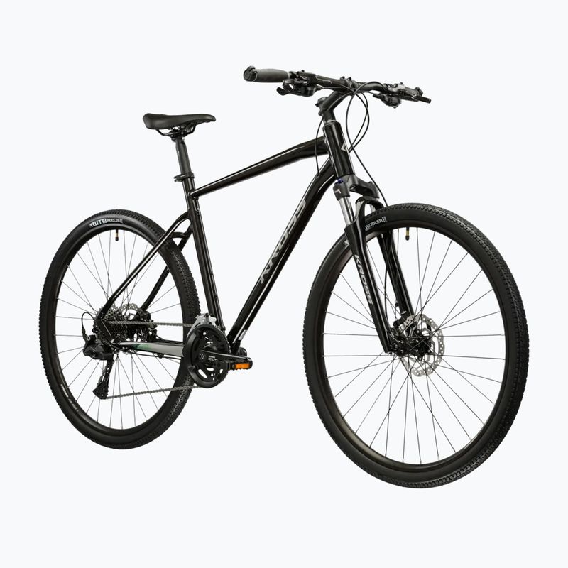 Bicicletta cross KROSS Evado 7.0 black/silver/gloss 2