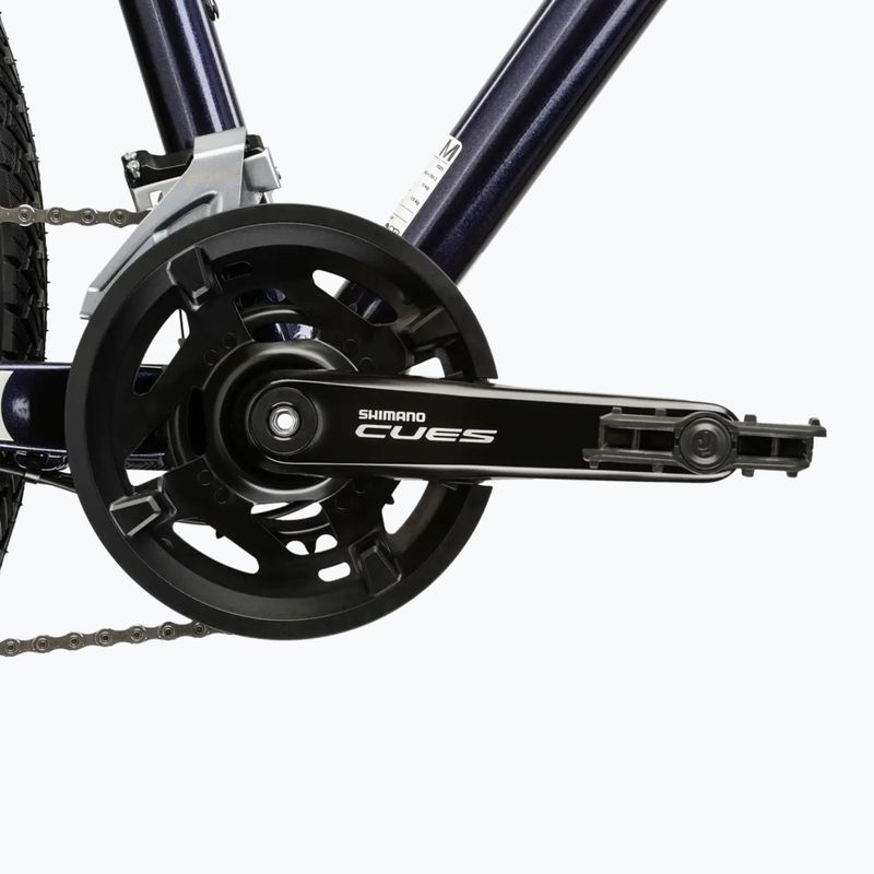 Bicicletta cross KROSS Evado 5.0 navy/silver/gloss 10