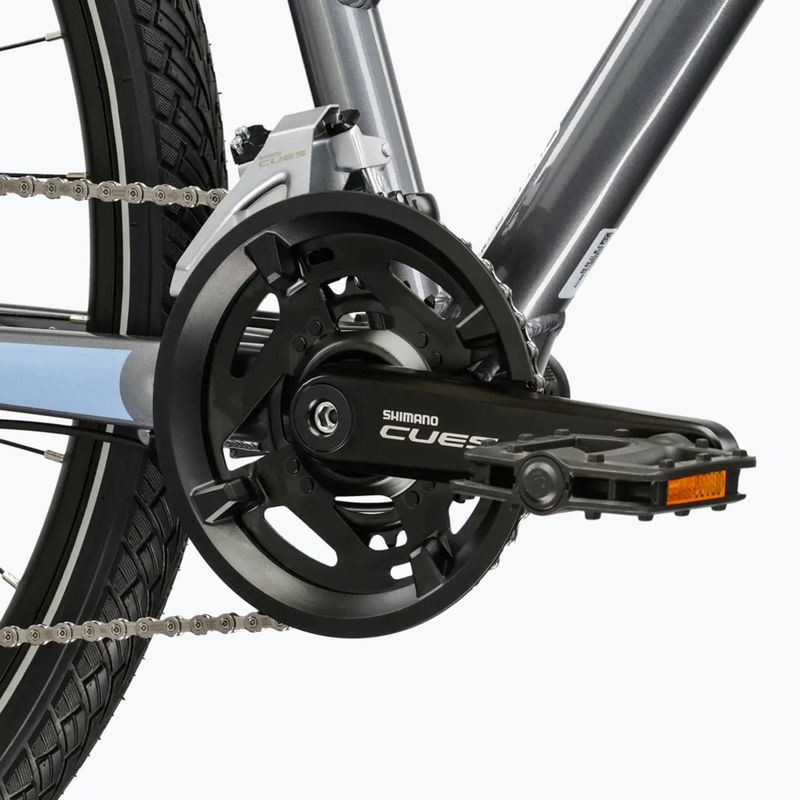 Bicicletta cross da donna KROSS Evado 5.0 In grey/blue/gloss 9