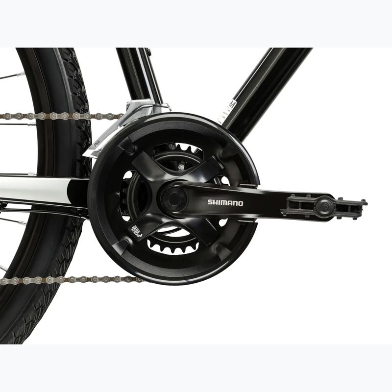 Bicicletta cross KROSS Evado 4.0 black/silver/gloss 10