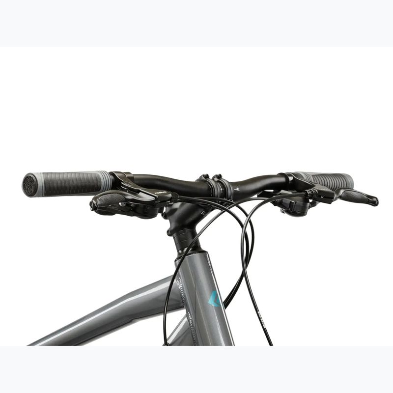 Bicicletta cross KROSS Evado 3.0 grey/teal/gloss 4
