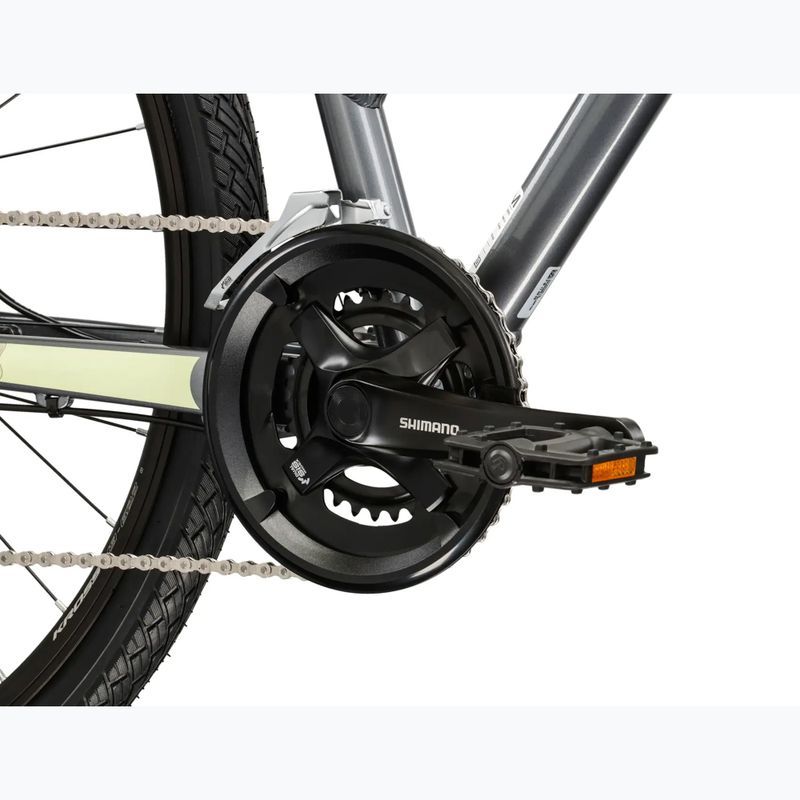 Bicicletta cross da donna KROSS Evado 3.0 In grey/green/gloss 9