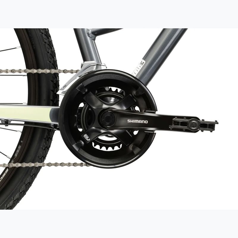 Bicicletta cross da donna KROSS Evado 3.0 In grey/green/gloss 10