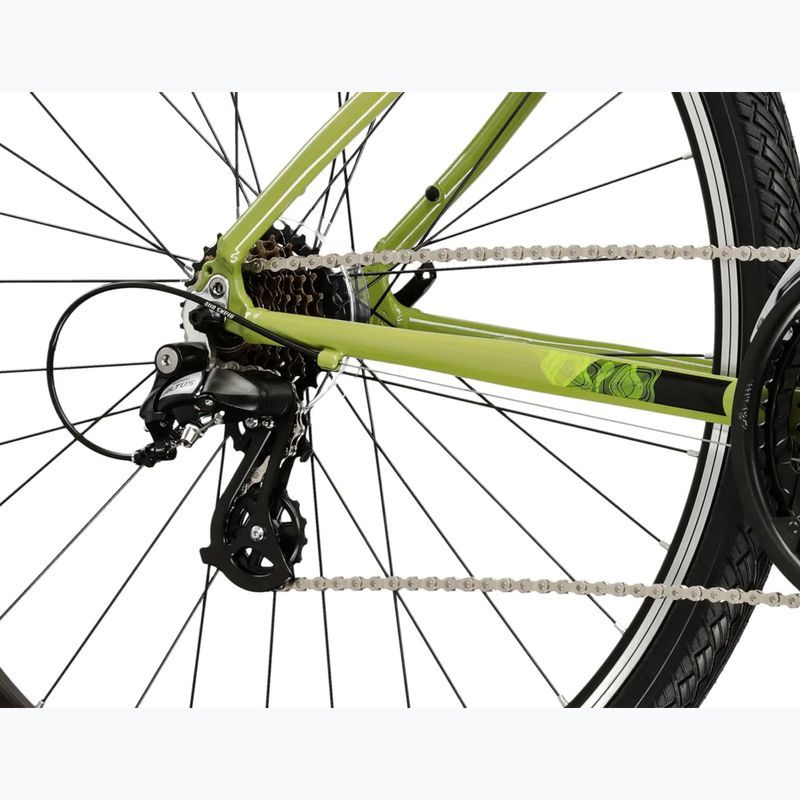 Bicicletta cross KROSS Evado 2.0 khaki/black 6