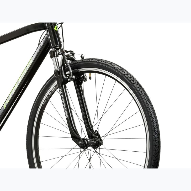 Bicicletta cross KROSS Evado 2.0 black/green 4