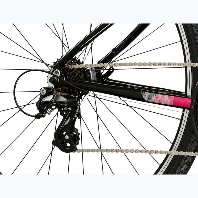 Bicicletta cross da donna KROSS Evado 2.0 In black/pink 7