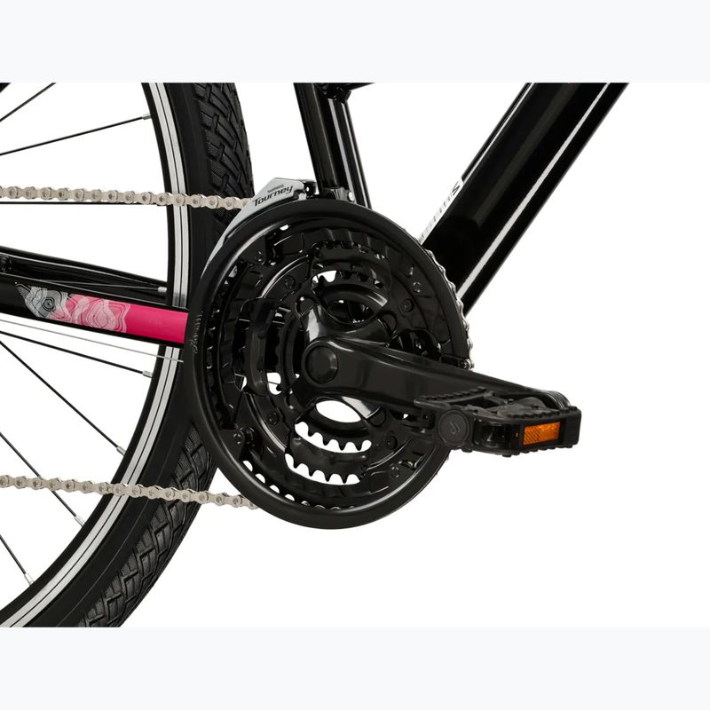 Bicicletta cross da donna KROSS Evado 2.0 In black/pink 8