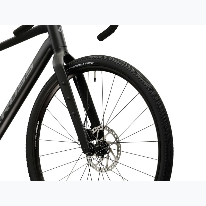Bicicletta gravel KROSS Esker 1.0 black/graphite/matte 7