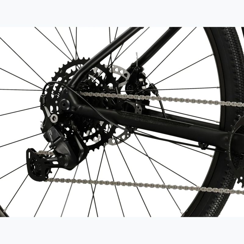 Bicicletta gravel KROSS Esker 1.0 black/graphite/matte 9