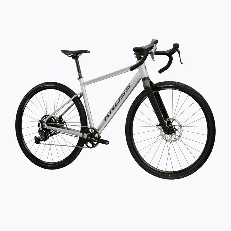 Bicicletta gravel KROSS Esker 1.0 grey/graphite/matte 2