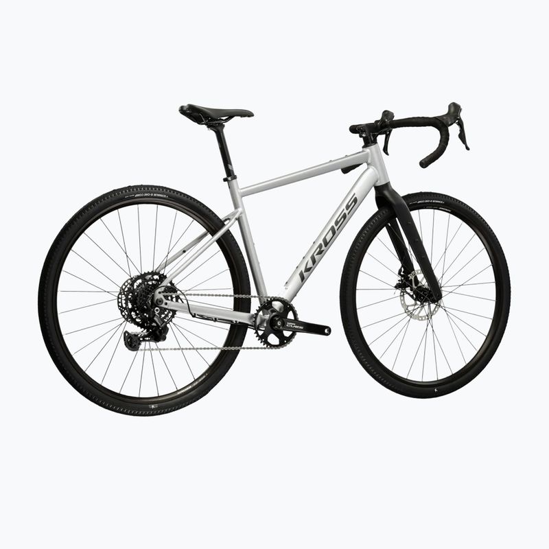 Bicicletta gravel KROSS Esker 1.0 grey/graphite/matte 3