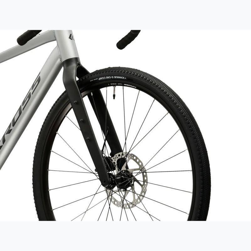 Bicicletta gravel KROSS Esker 1.0 grey/graphite/matte 7