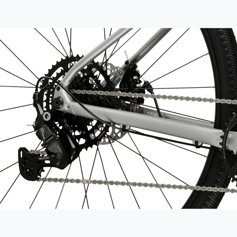 Bicicletta gravel KROSS Esker 1.0 grey/graphite/matte 9