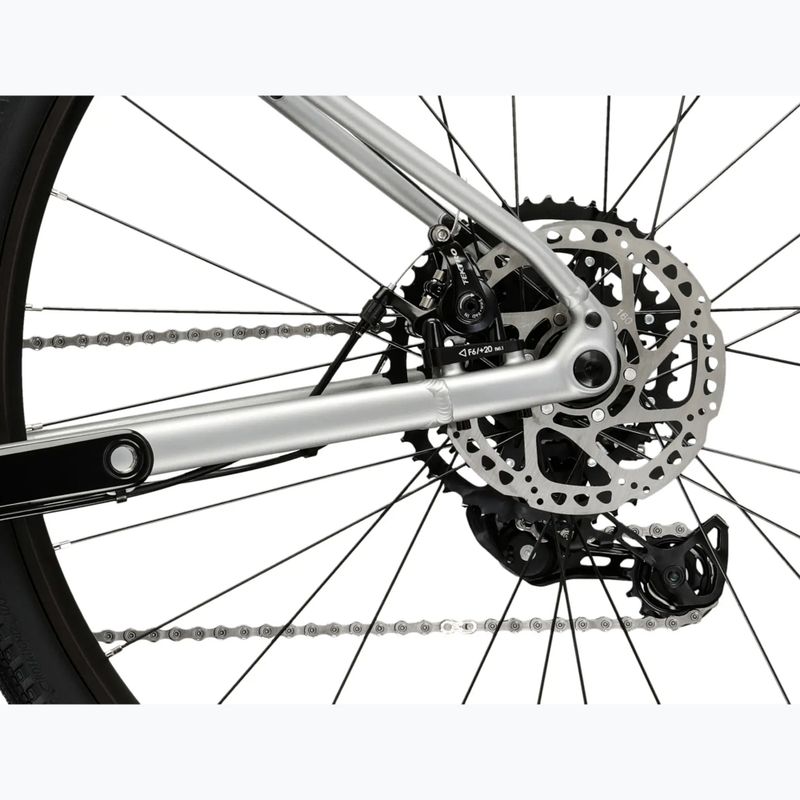 Bicicletta gravel KROSS Esker 1.0 grey/graphite/matte 11