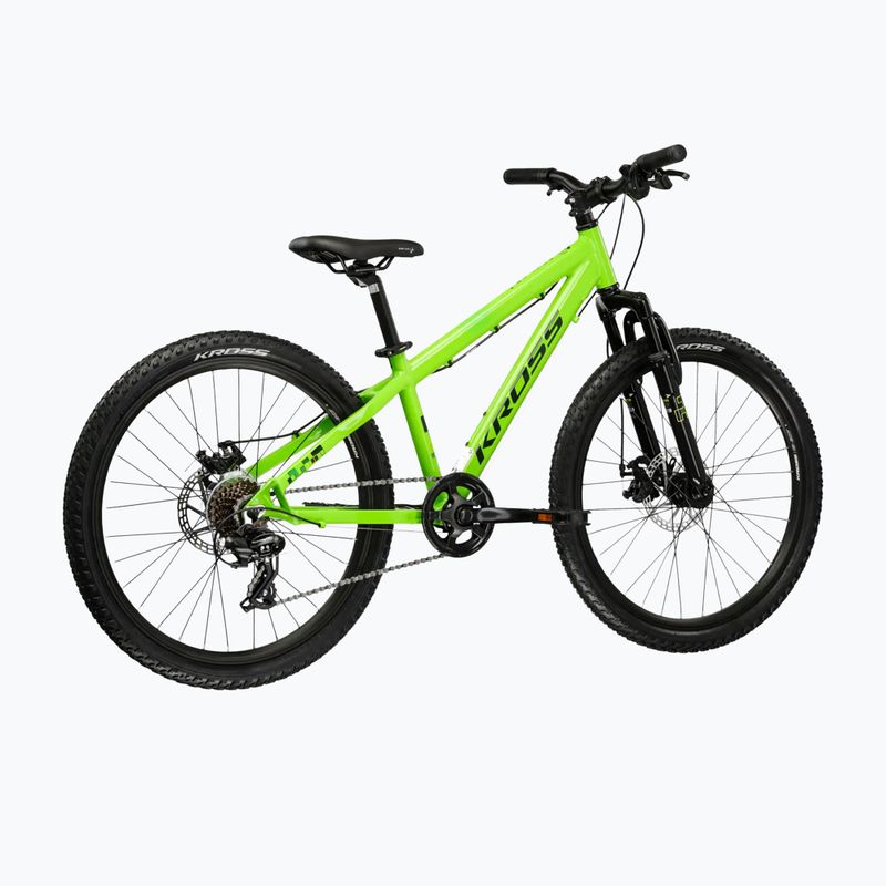 Bicicletta per bambini KROSS Dust Jr 1.0 Dsc green/green/gloss 3