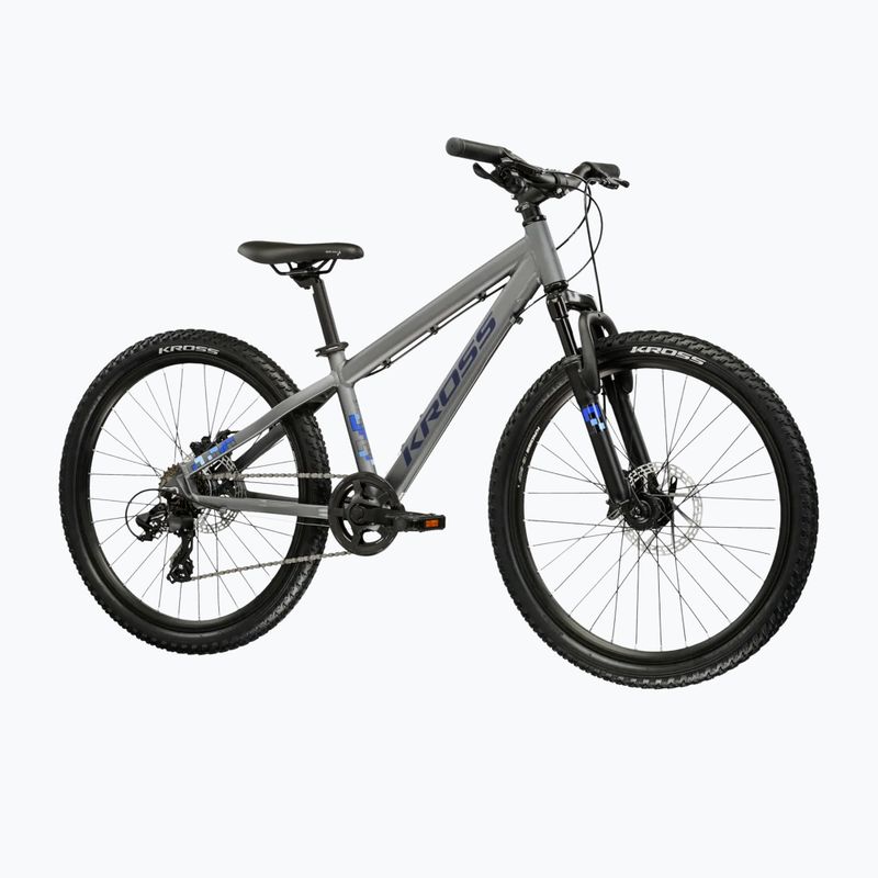 Bicicletta per bambini KROSS Dust Jr 1.0 Dsc grey/navy/matte 2