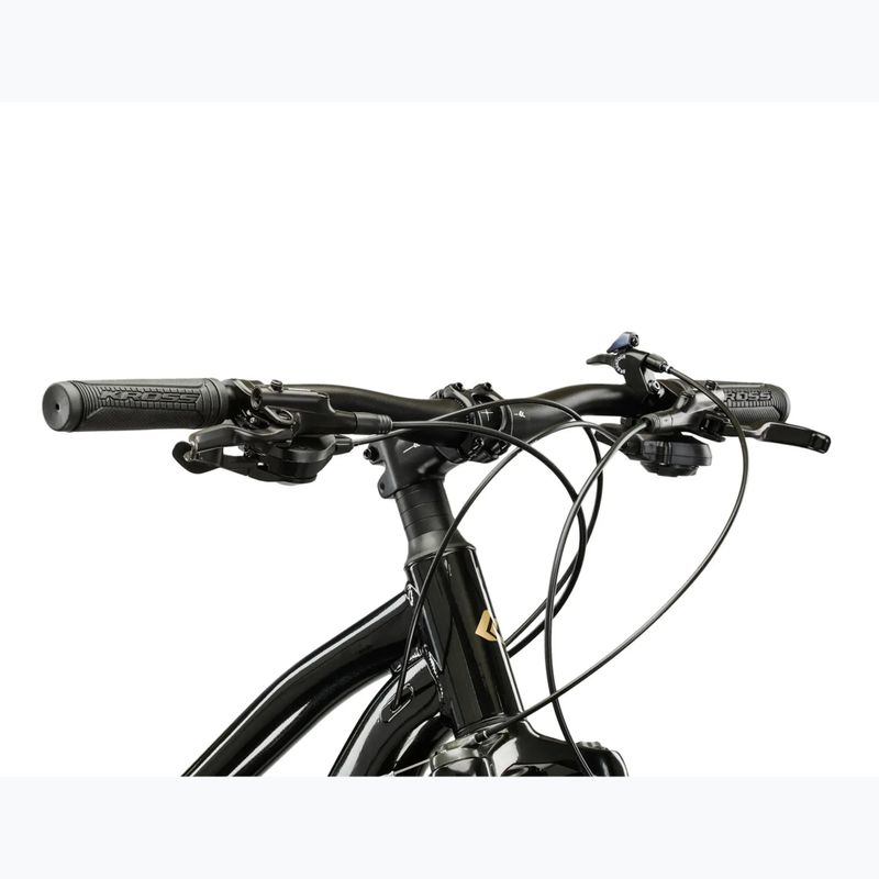 Bicicletta da montagna da donna KROSS Lea 5.0 27,5" black/gold/gloss 4