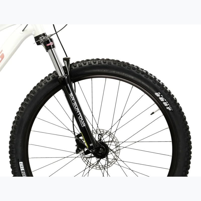 Bicicletta da montagna da donna KROSS Lea 5.0 27,5" white/pink/gloss 6