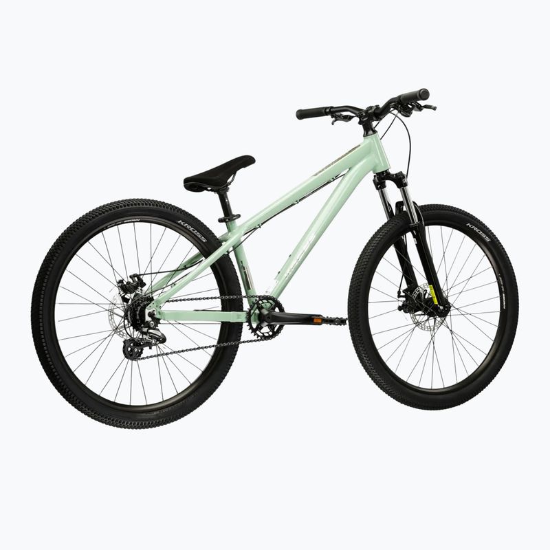 Bicicletta dirt KROSS Spade 1.0 green/silver/gloss 3