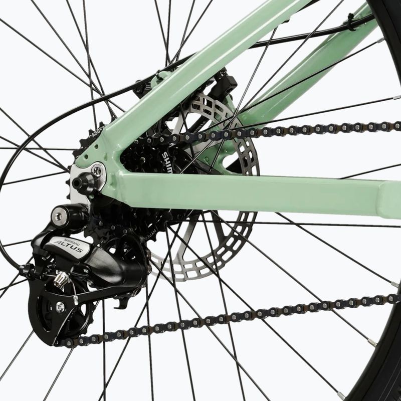 Bicicletta dirt KROSS Spade 1.0 green/silver/gloss 8