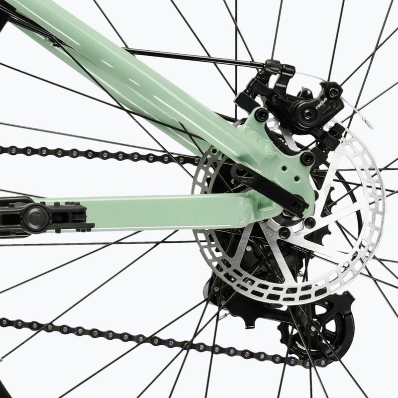 Bicicletta dirt KROSS Spade 1.0 green/silver/gloss 10