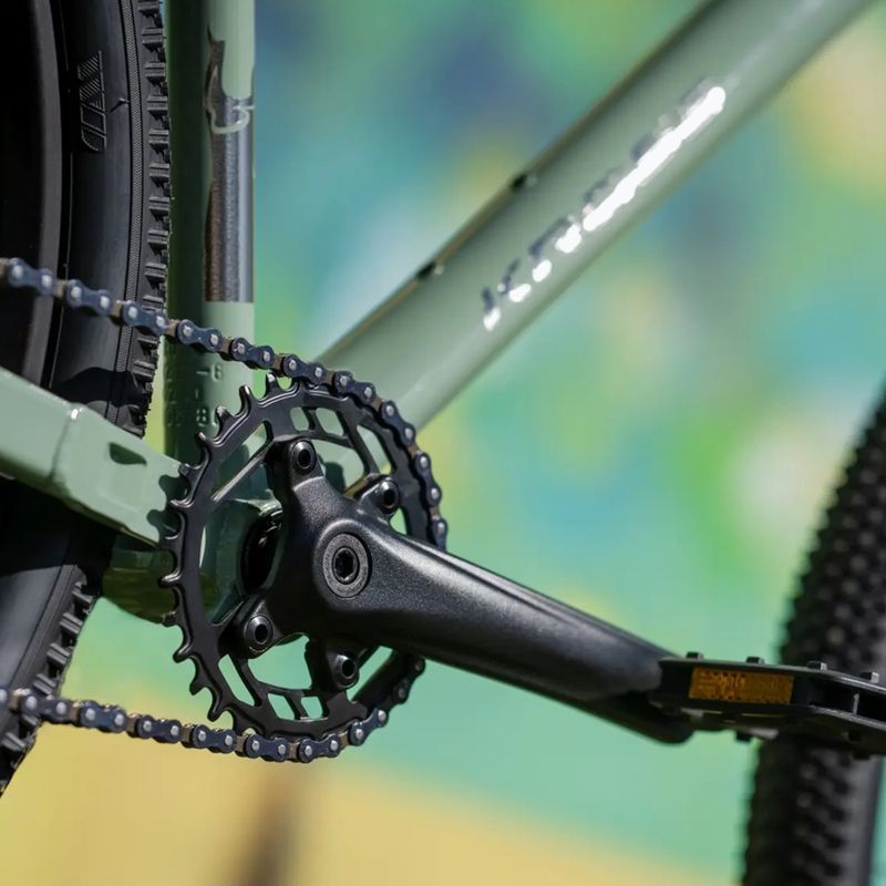 Bicicletta dirt KROSS Spade 1.0 green/silver/gloss 16