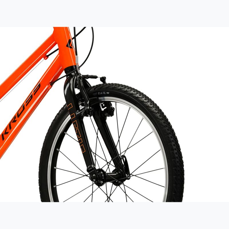 Bicicletta per bambini KROSS Liftie 20 orange/black/gloss 5