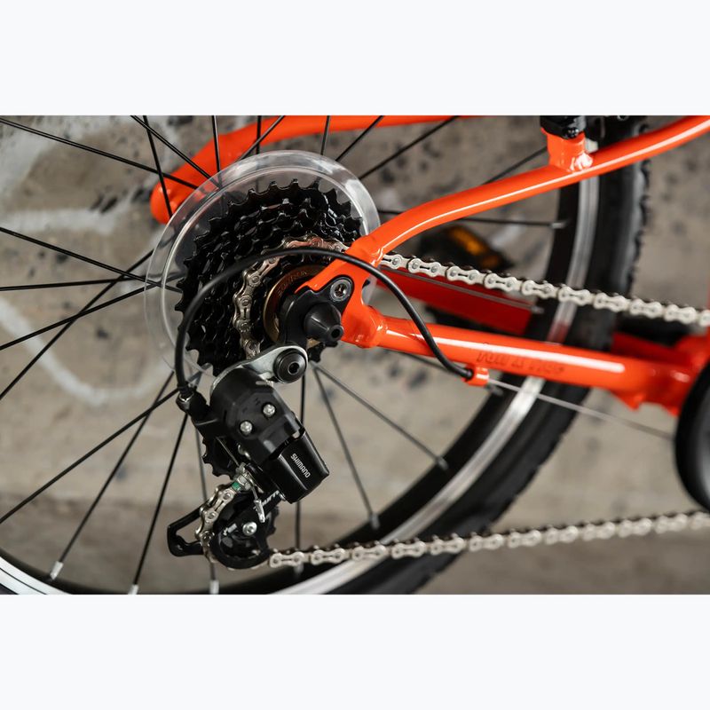 Bicicletta per bambini KROSS Liftie 20 orange/black/gloss 14