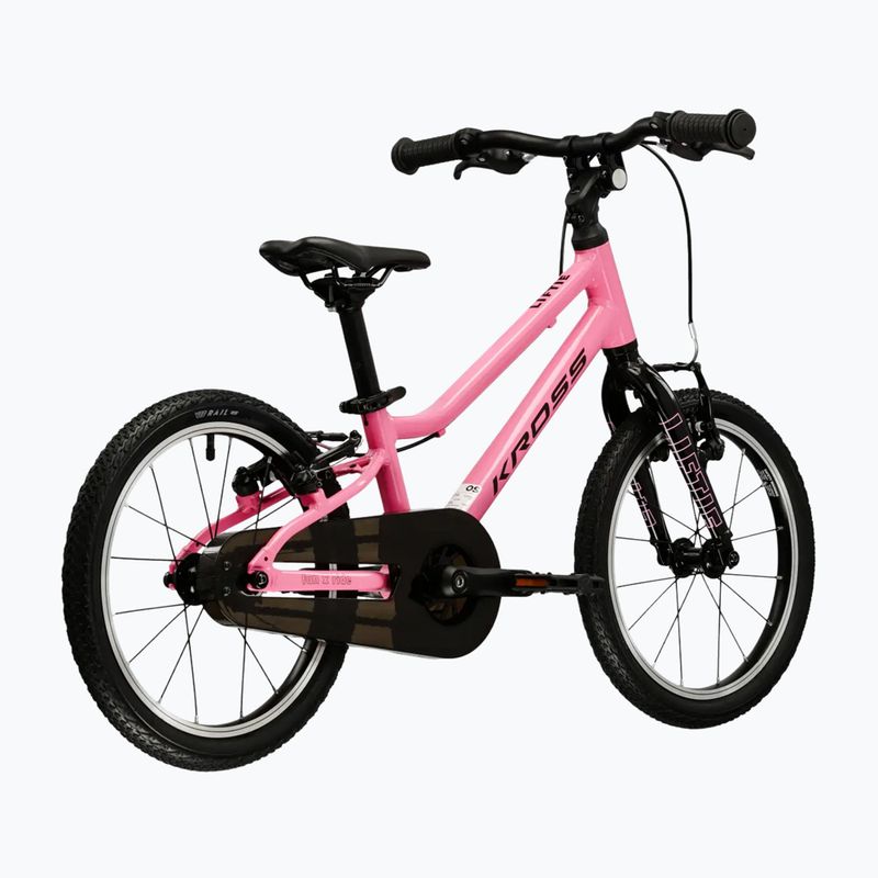 Bicicletta per bambini KROSS Liftie 16 pink/black/gloss 3