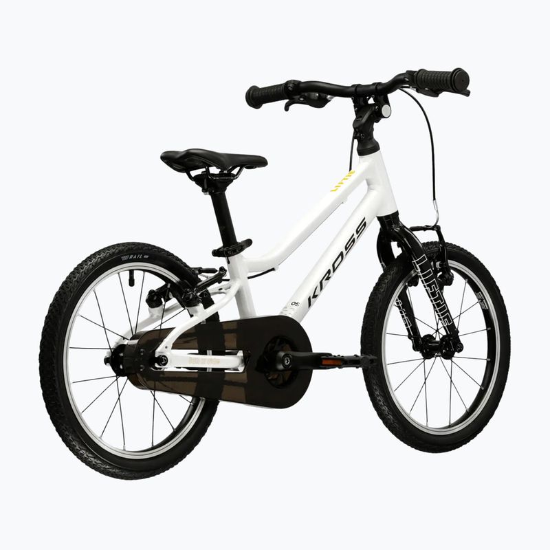 Bicicletta per bambini KROSS Liftie 16 white/black/gloss 3