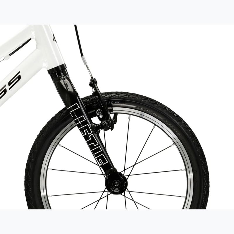 Bicicletta per bambini KROSS Liftie 16 white/black/gloss 6