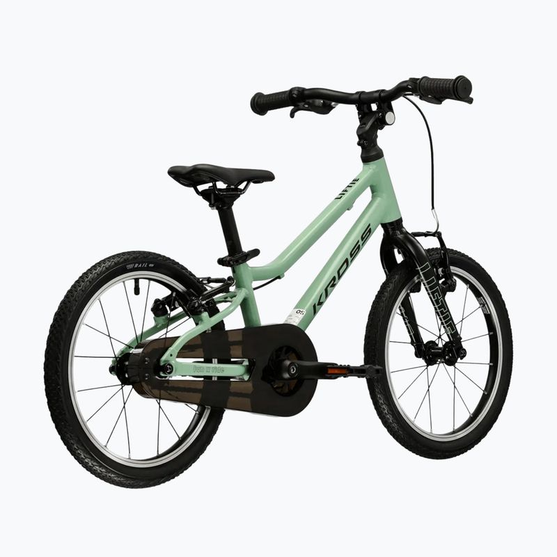 Bicicletta per bambini KROSS Liftie 16 green/black/matte 3