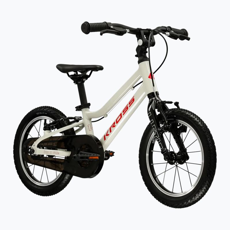 Bicicletta per bambini KROSS Liftie 14 gray/red/gloss 2